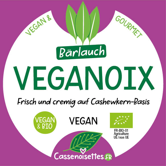 Casse Noisettes Les Veganoix Ail des ours fromage crémeux cajou