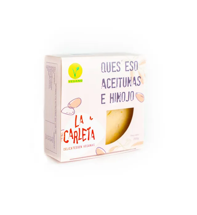 La Carleta Ques’eso Aceitunas fromage végétal olives 170g