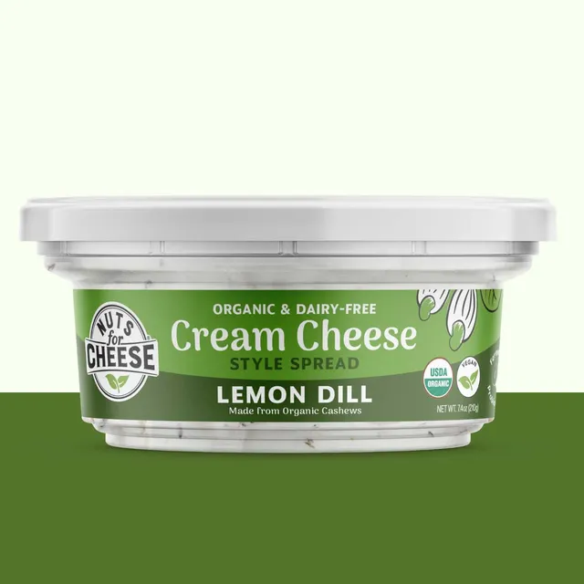 Nuts For Cream Cheese Lemon Dill tartinable citron aneth base cajou