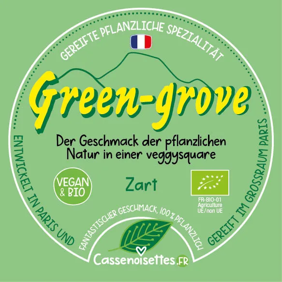 Casse Noisettes Les Affinés Green-grove Bio fromage végétal cajou