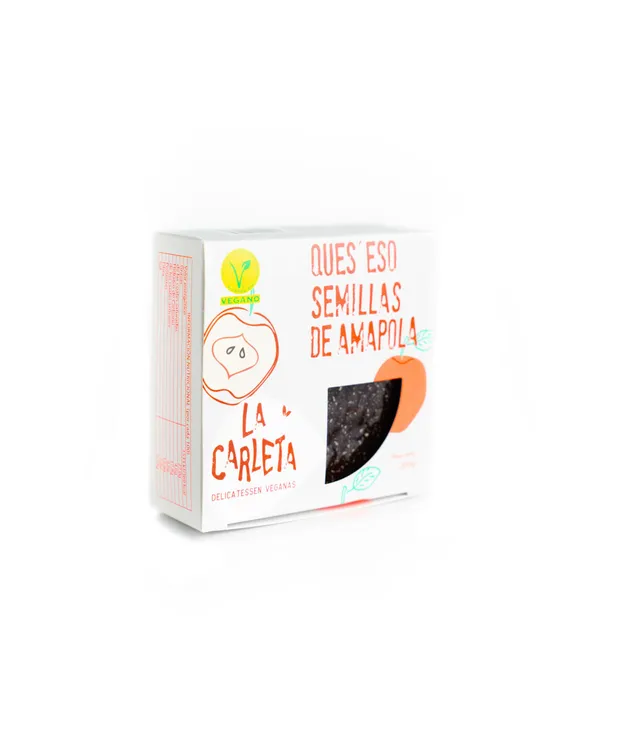 La Carleta Ques'eso Amapola fromage vegan myrtille pavot 170g
