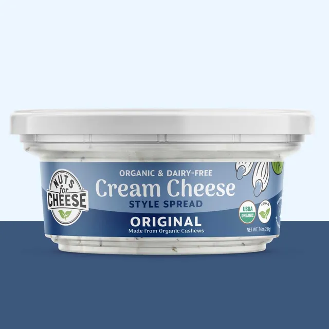 Nuts For Cream Cheese Original cream cheese végétal nature