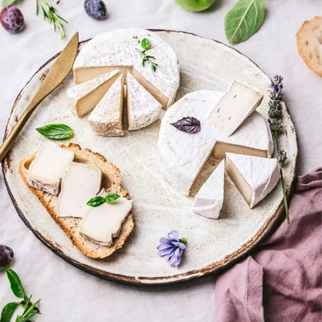 Petit Véganne Duo Affinés Lorrain & Alba fromage végétal bio
