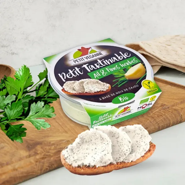 Petit Véganne Nos Petits Tartinables Ail Herbes tartinable 100g