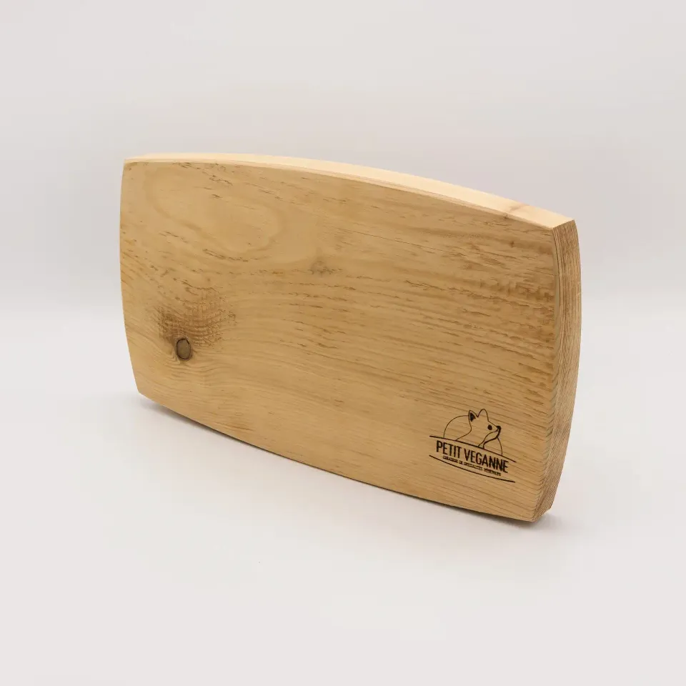 Petit Véganne Accessoires planche à découper bois